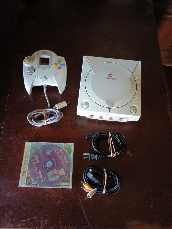 Sega Dreamcast With Game Tested