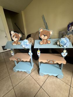 Baby Shower Candy Table Decor  
