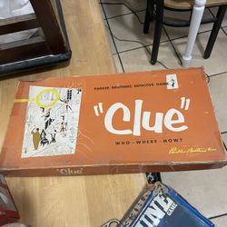 Clue By Parker Brothers