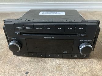 2008-12 Dodge Jeep Chrysler AM/FM Stereo CD Player