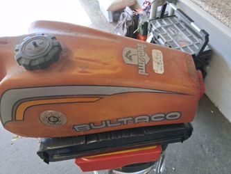 Bultaco Motorcycle Fuel Tank Orange speciai  edition