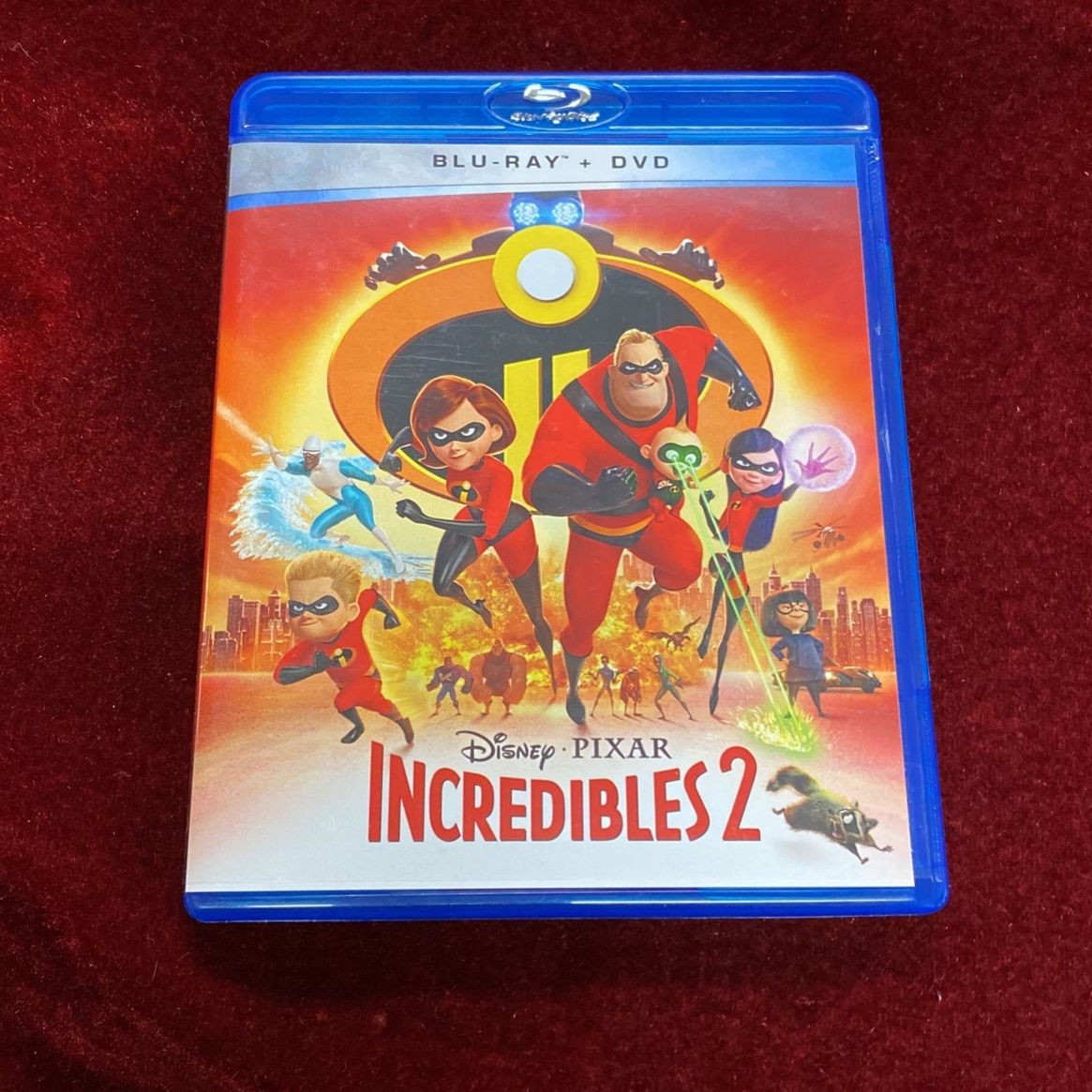 Incredibles 2 Disney pixar Blu-ray Dvd & Bonus