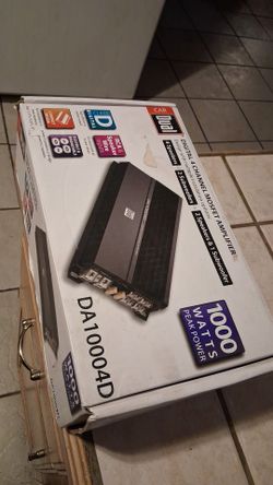 Dual 1000.4 voice amp new in box