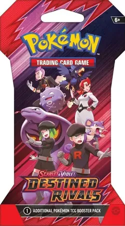 Sleeved Pokemon Destined Rivals Booster Pack