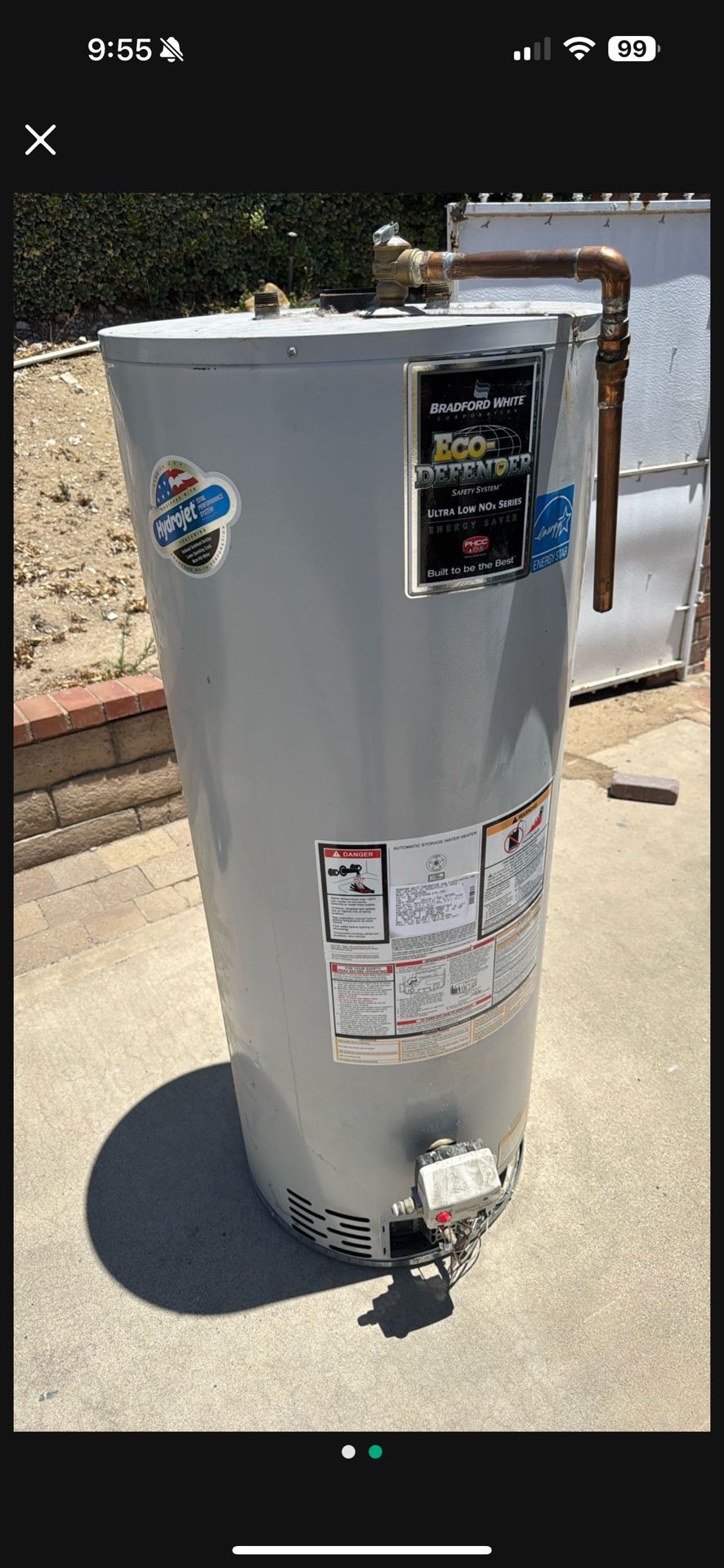 Water Heater 50 Gal