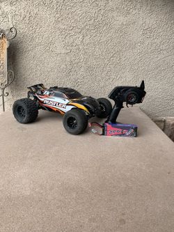Traxxas Rustler 2wd Brushless RC Truck 