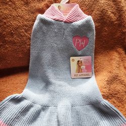 Paris Hilton Dog  Knit Tennis Dress 