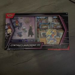Pokemon Cynthia’s Garchomp EX premium Collection