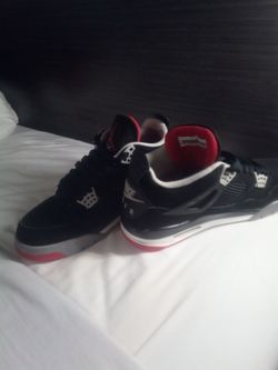 Jordan 4 Bred Retro nubuk Dead stock 2018
