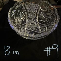 8' Crystal Serving Bowl
