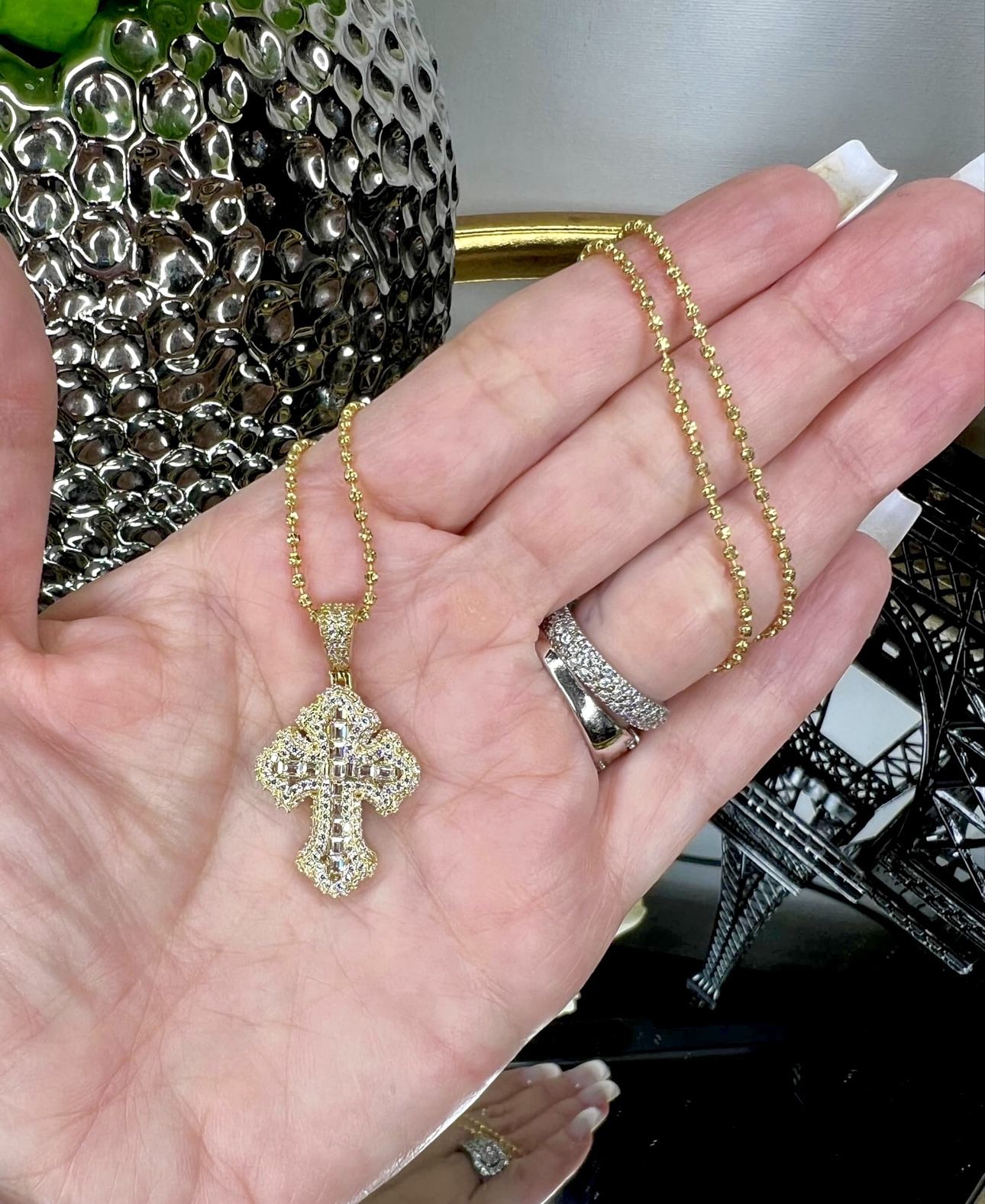 Real 10k Gold Necklace And Pendant