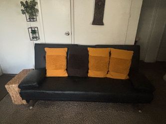 Convertible futon sofá