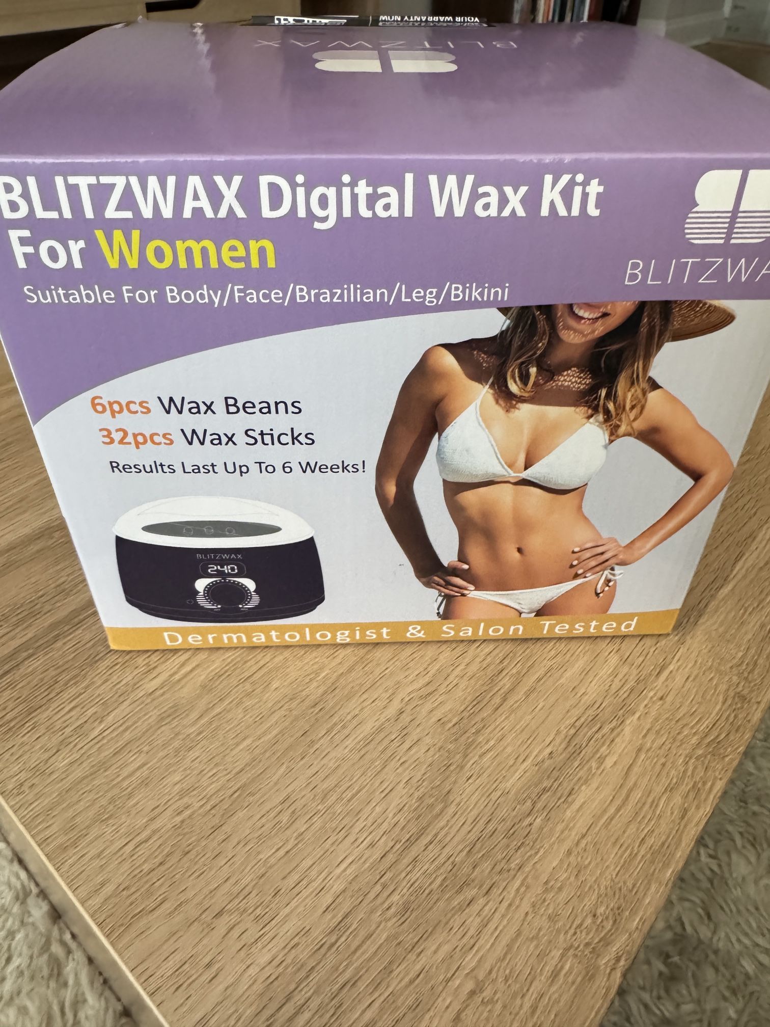 Hair Removal Wax Kit