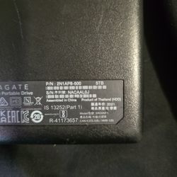 Seagate Portable Drive 5tb