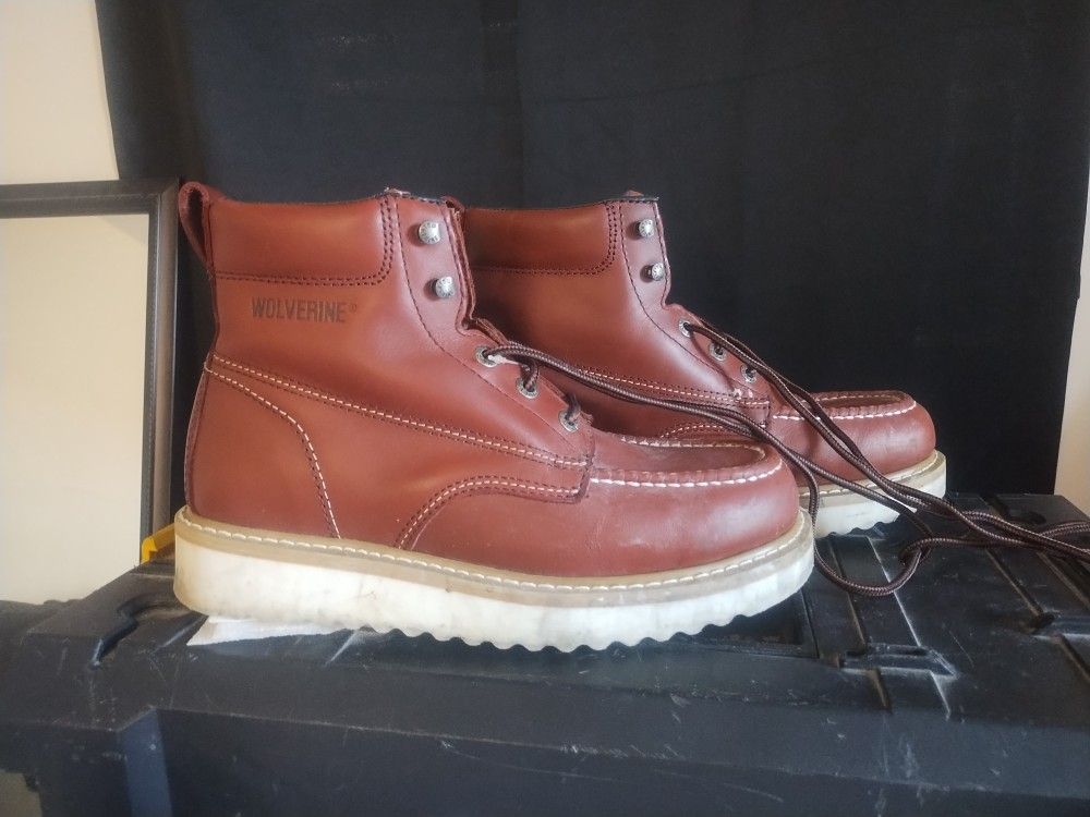 Wolverine Work Boots Size 10 