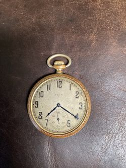 Elgin 1924 pocket watch 14k Gold 60 grams size 12s