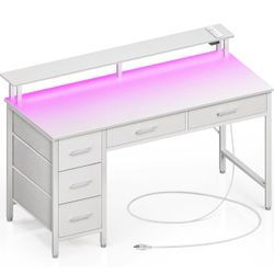 White Computer Desk