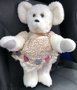 16” jointed stuffed mouse