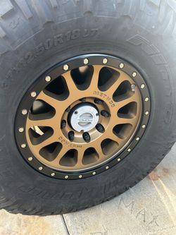 18 x 9 Bronze Method wheels 8/170 super duty pattern