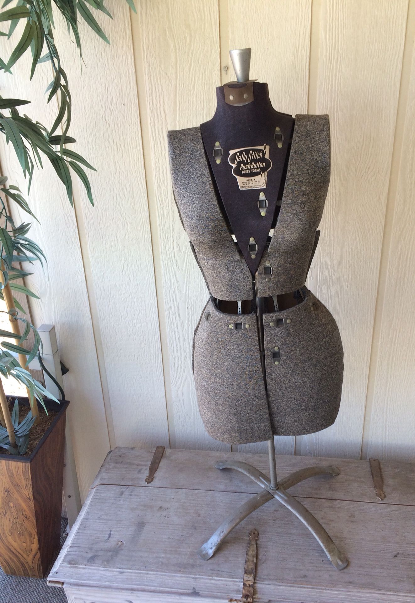 Vintage Sally Stitch Dress Form