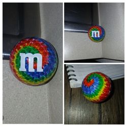 ⛳️ Golf Ball (m&m Theme) ⛳️ 🔵🟡🟢⚪️🔴