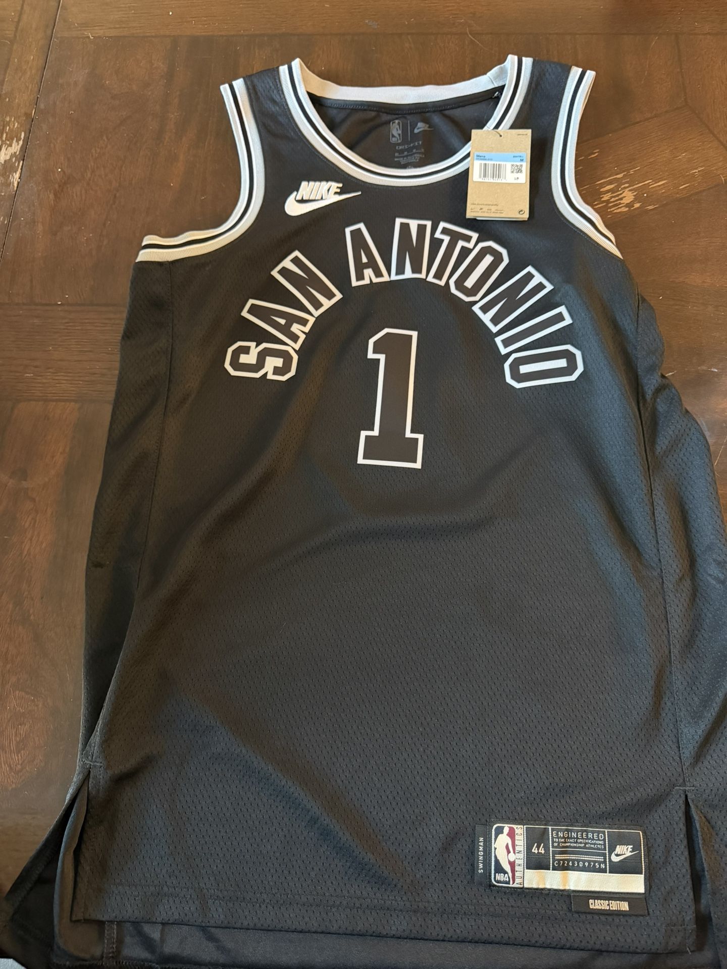 Spurs Victor Wembanyama Jersey