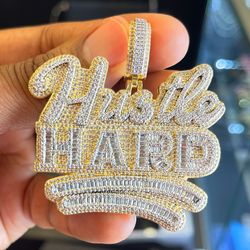 Hustle Hard Pendant 