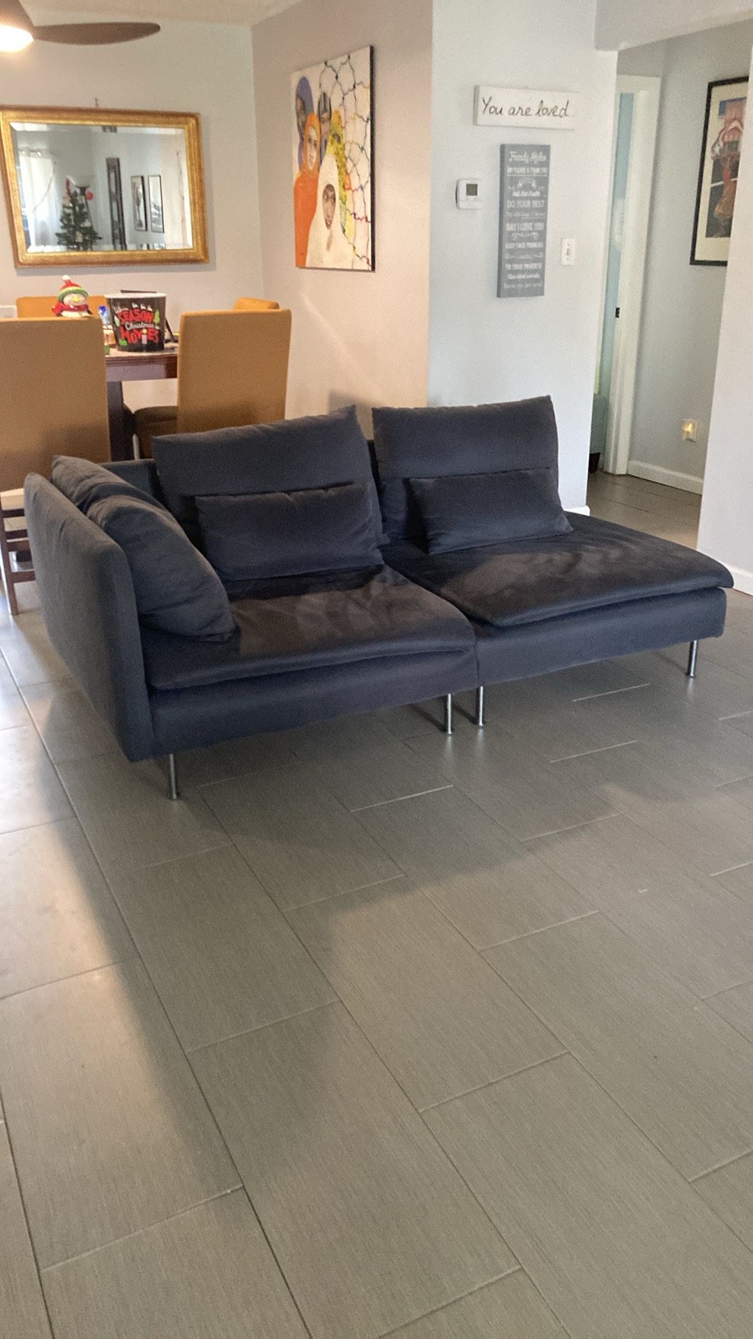 IKEA Grey Sofa