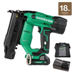 Metabo HPT MultiVolt 2-in 18-Gauge Cordless Brad Nailer (Battery & Charger Included)