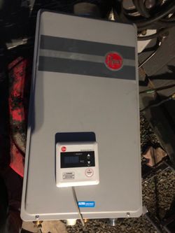 Rheem tankless water heater