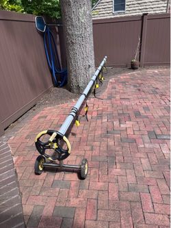 Solar pool cover reel 18 ft