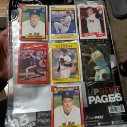Roger Clemens Lot of 7
