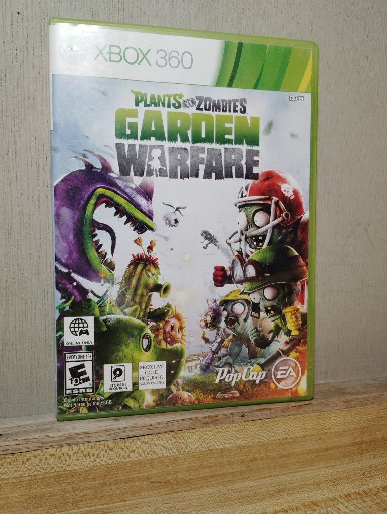 XBOX 360 Plants Vs Zombies