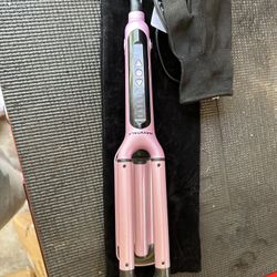 Wavytalk Beach Waves Curling Iron 3 Barrel Deep Hair Waver Hair Crimper