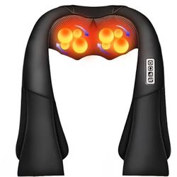 Neck Massager with heated, deep tissue