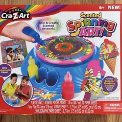 Cra-Z-Art Scented Spinning Art Craft Kit - New in Box