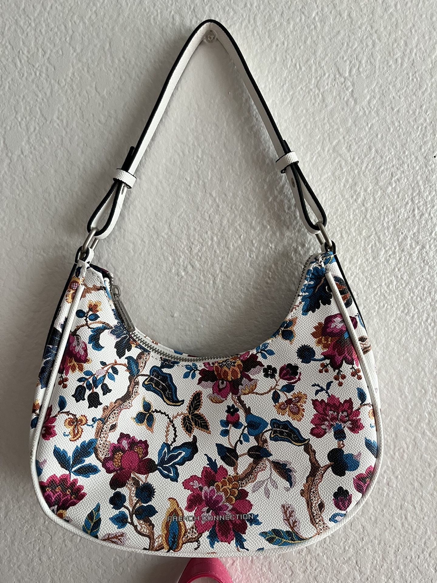 French Collection Floral Shoulder Bag