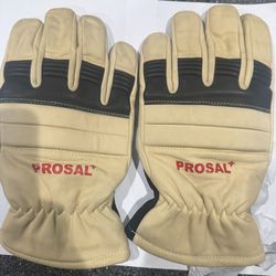 New firefighter Safety Gloves Large