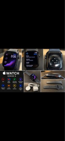 Apple Watch Series 8 with Band and Charger
