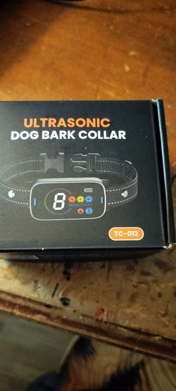 Ultrasonic dog bark collar