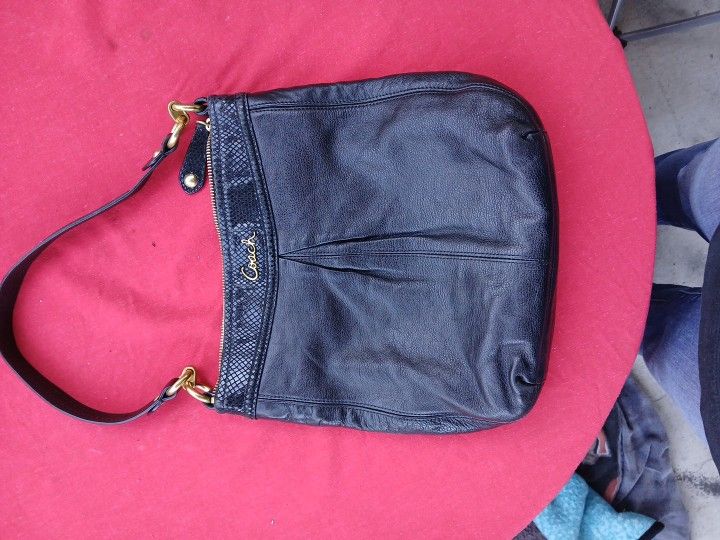 Black Coach Purse
