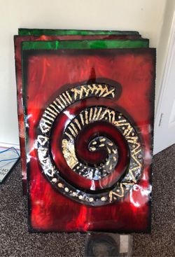 ORIGINAL WALL ART - METAL - HAND MADE