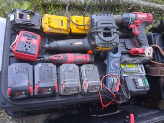 Milwaukee Lithium Ion Tool Batteries (Used, x2)