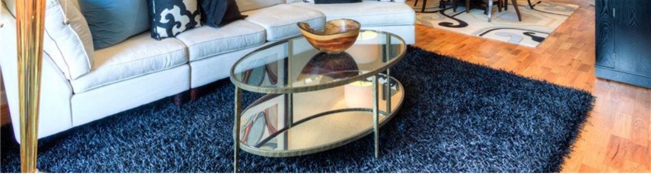 Clairmont Oval Coffee Table (Crate & Barrel)