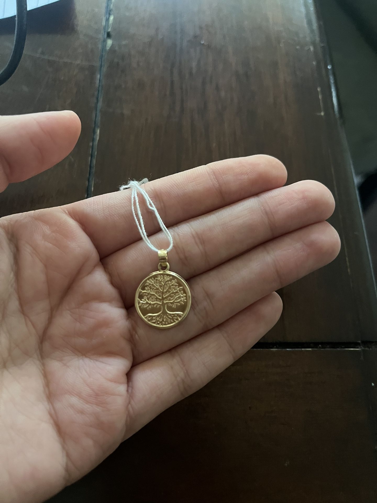 Charm 14k Gold 1.1 Grams Tree