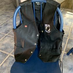 Leather POW Vest