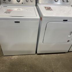 Top Load Washer/dryer Set