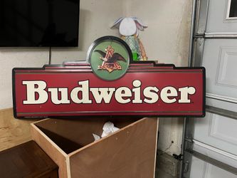 Budweiser sign