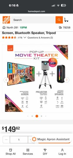 Movie Projector Bundle