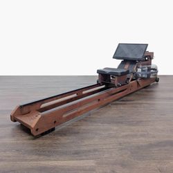 Ergatta WaterRower Wooden Rowing Machine with Water Resistance and Fitness Monitor